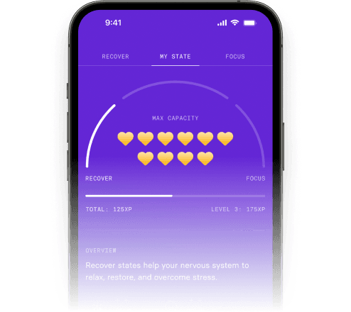 Stateshift mobile app mockup