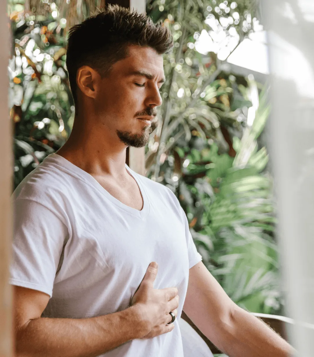 Jonny Miller Meditating
